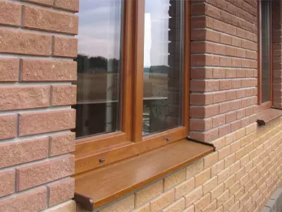 Отлив для деревянного окна